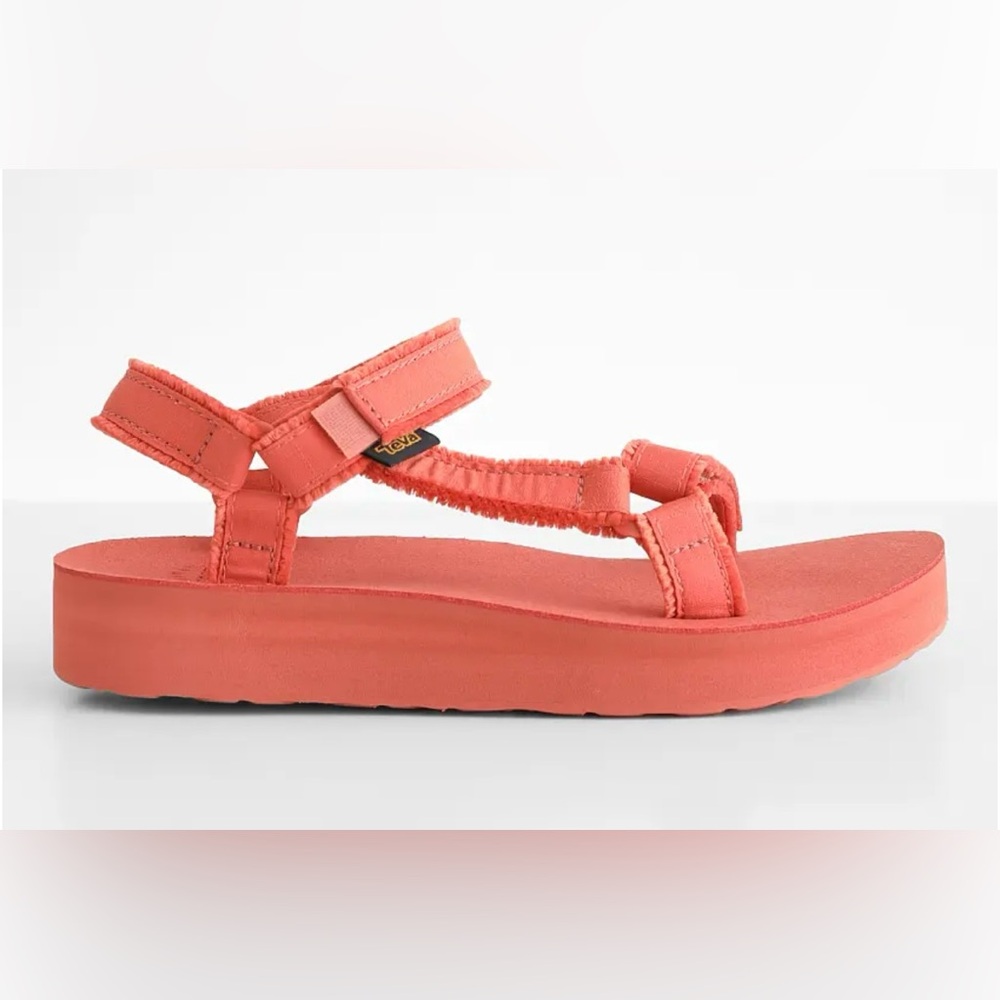 Brand New Dark Coral Teva Women's Sandals Size 8
